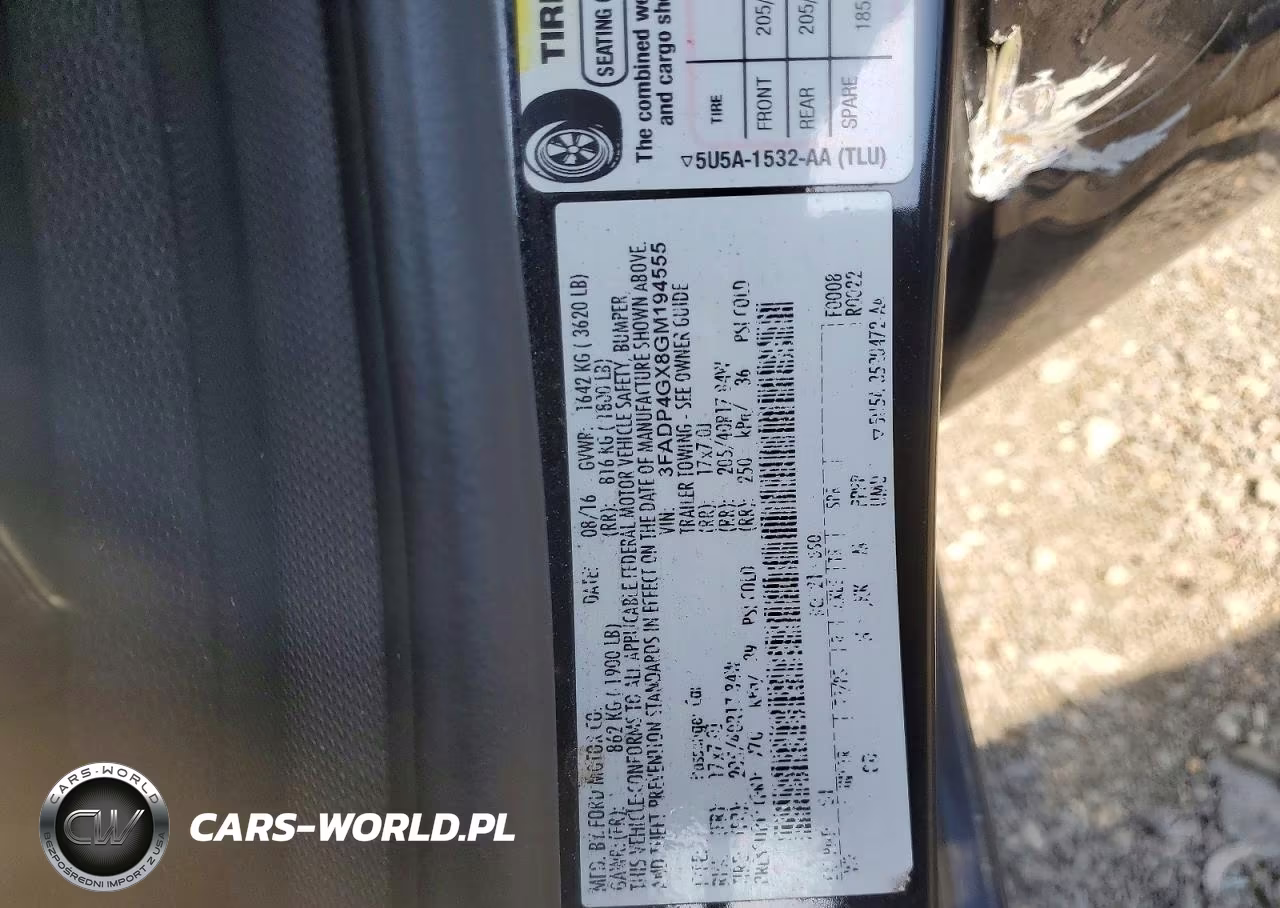 2016 Ford Fiesta St VIN:3FADP4GX8GM194555 - 12