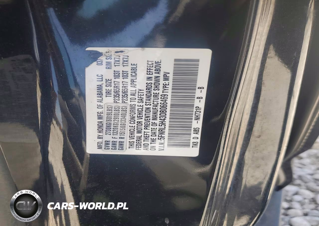 2013 Honda Odyssey Ex VIN:5FNRL5H43DB066469 - 13