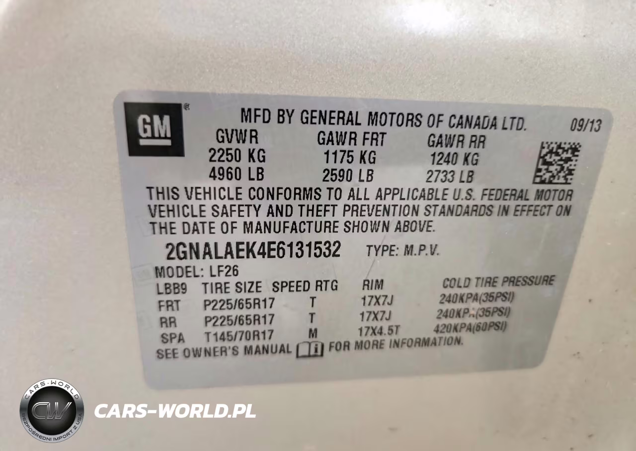 2014 Chevrolet Equinox Ls VIN:2GNALAEK4E6131532 - 14
