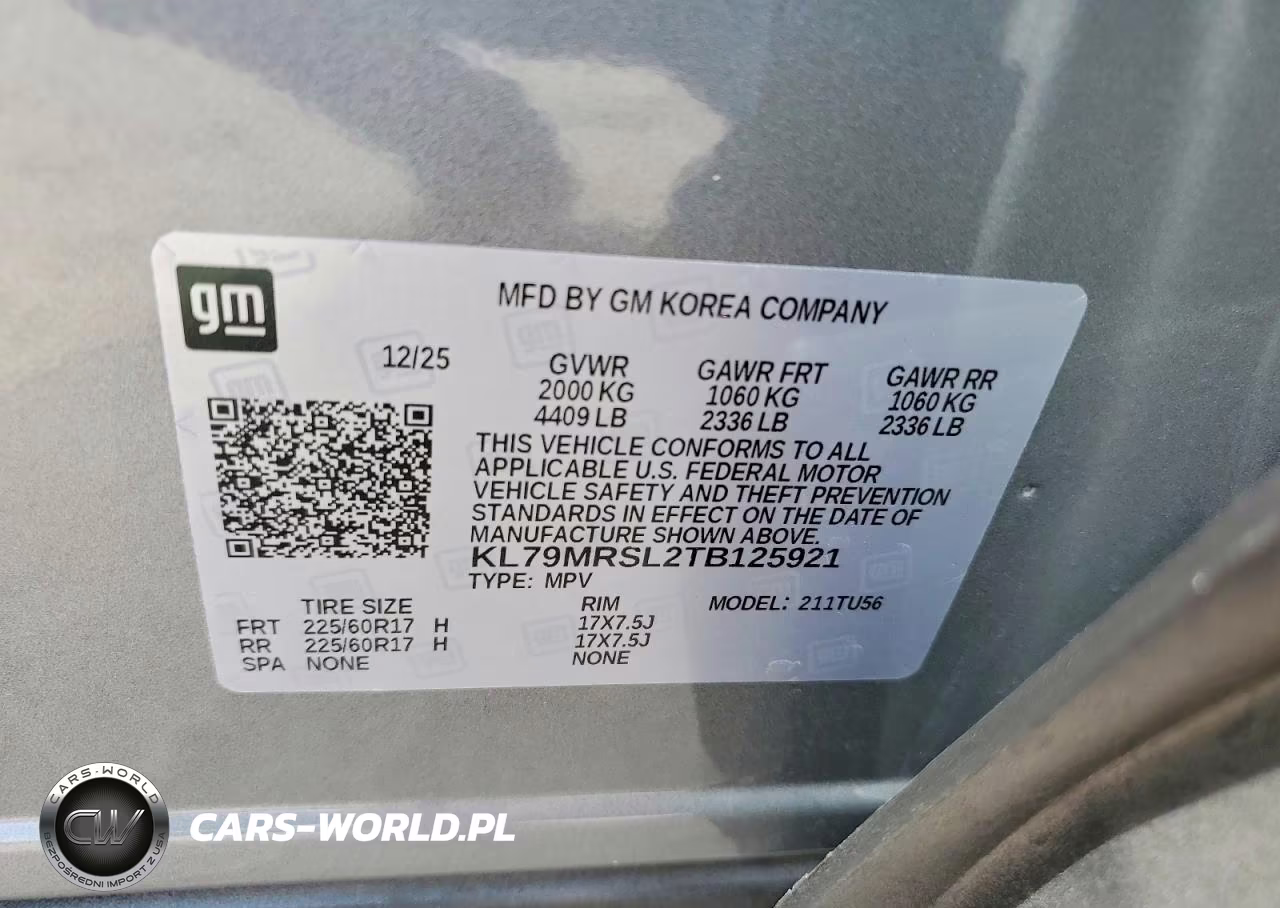 2026 Chevrolet Trailblazer Lt VIN:KL79MRSL2TB125921 - 13