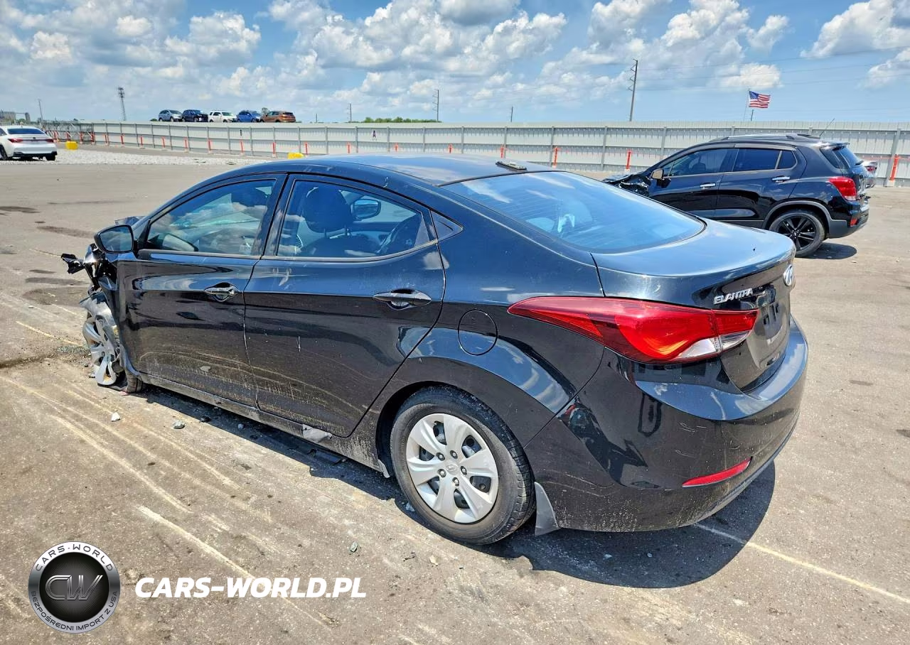 2016 Hyundai Elantra Se VIN:5NPDH4AE2GH792421 - 2