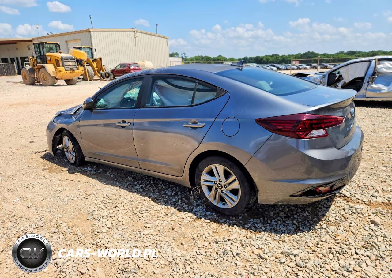 2019 Hyundai Elantra Sel VIN:5NPD84LF2KH404473 - 2