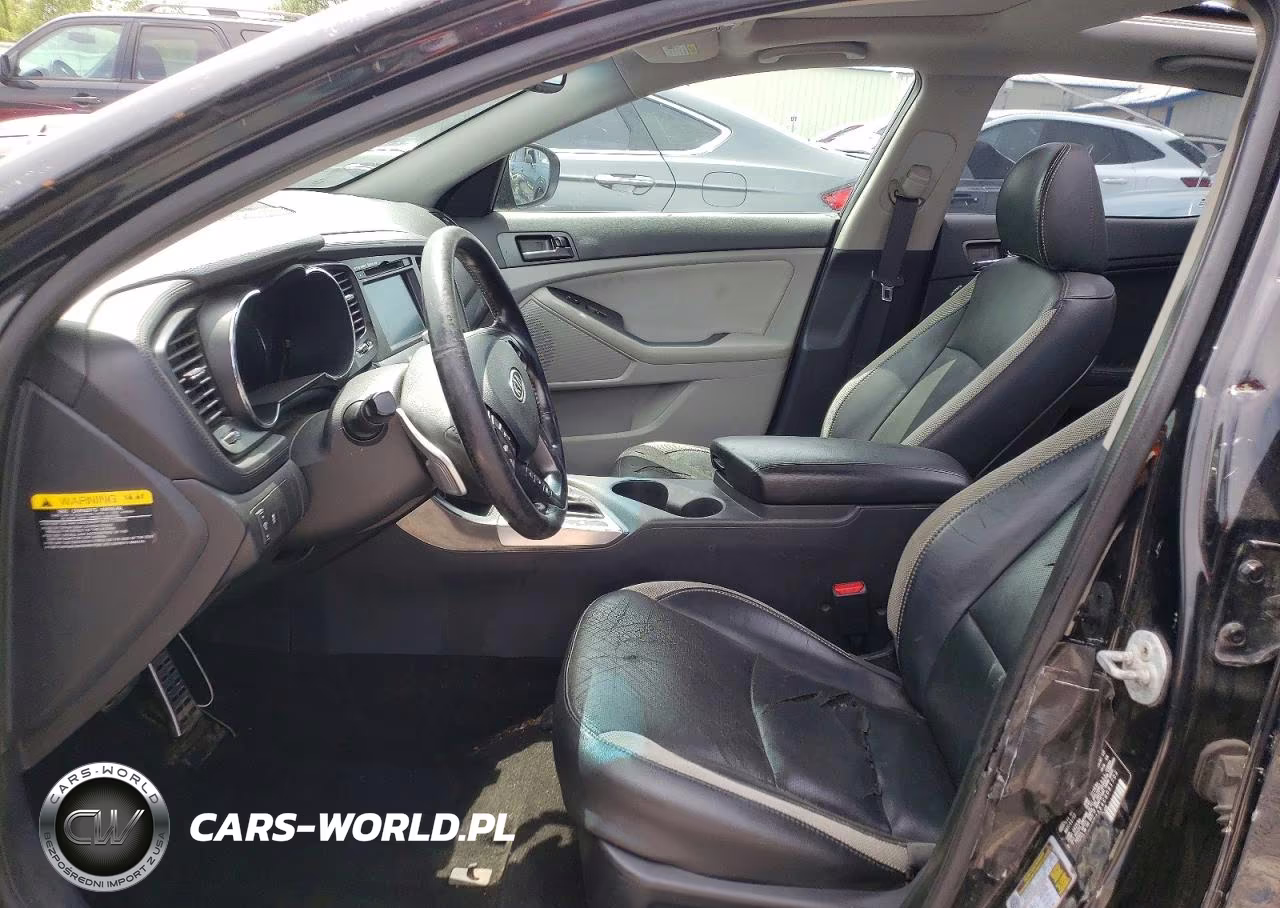 2012 Kia Optima Sx VIN:5XXGR4A64CG081702 - 7