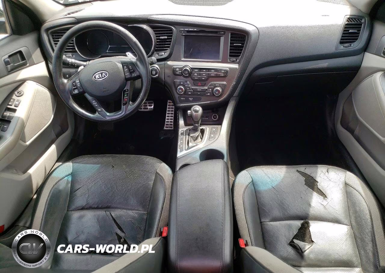 2012 Kia Optima Sx VIN:5XXGR4A64CG081702 - 8