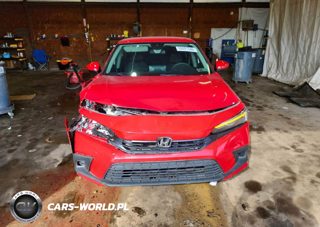 2022 Honda Civic Lx VIN:2HGFE2F24NH522764 - 5