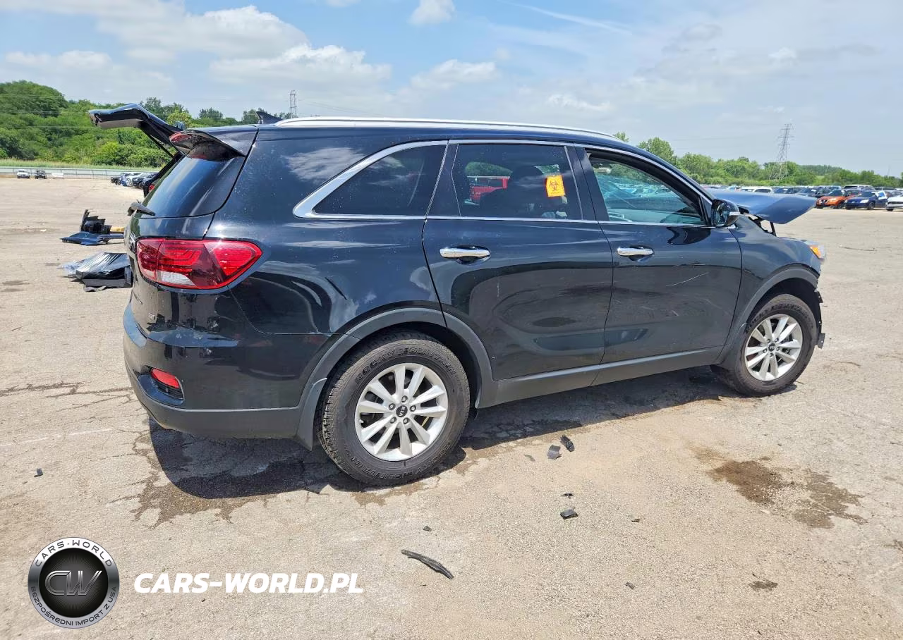 2019 Kia Sorento Lx VIN:5XYPG4A31KG596601 - 3