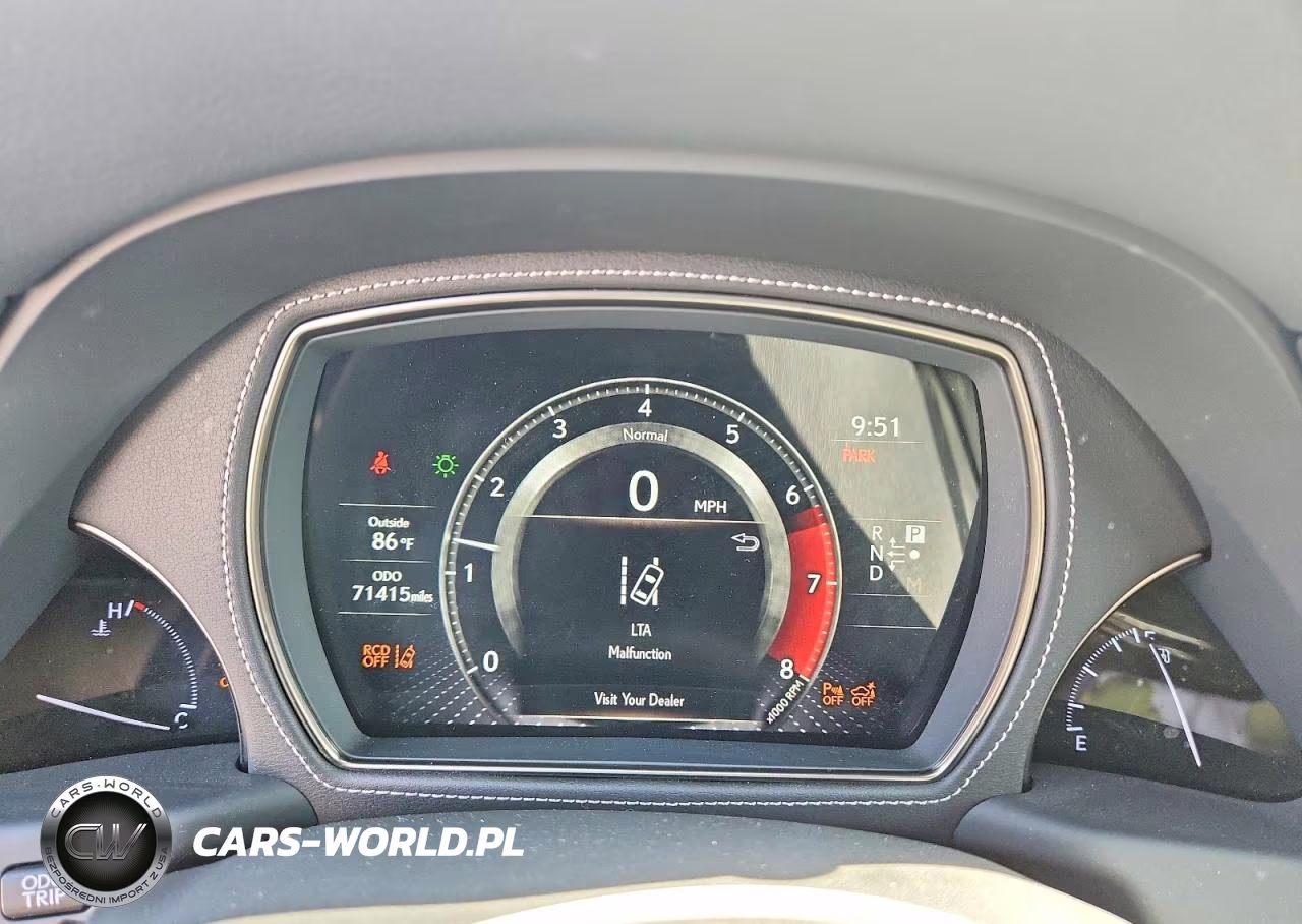 2019 Lexus Ls 500 VIN:JTHB5LFF7K5008348 - 9