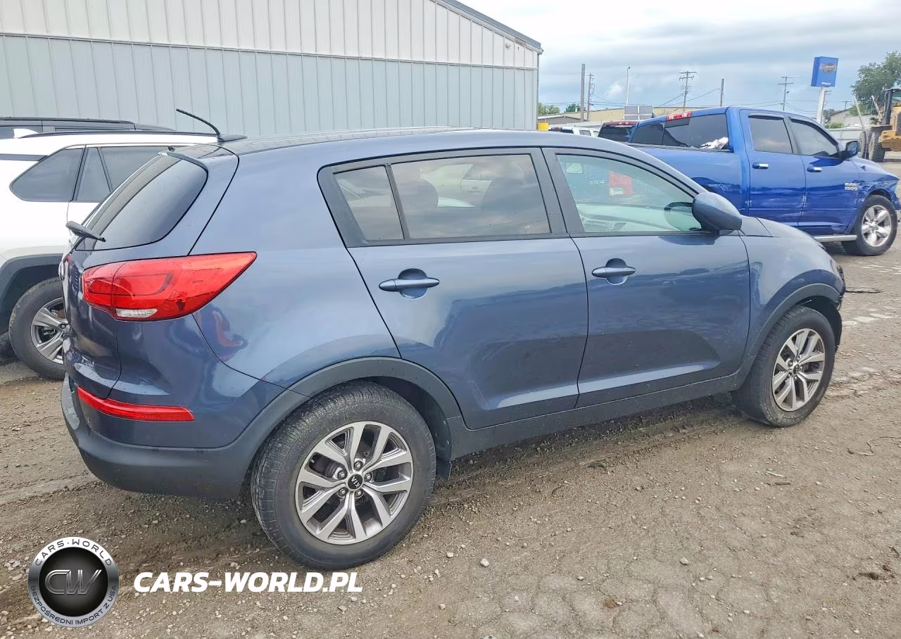 2015 Kia Sportage Lx VIN:KNDPB3AC6F7724908 - 3