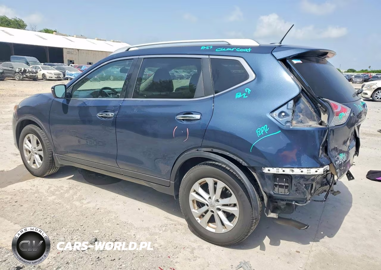 2016 Nissan Rogue Sv VIN:KNMAT2MT9GP667503 - 2