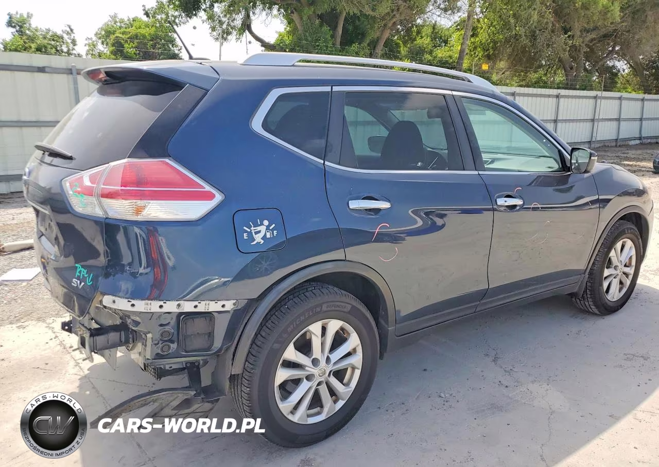 2016 Nissan Rogue Sv VIN:KNMAT2MT9GP667503 - 3