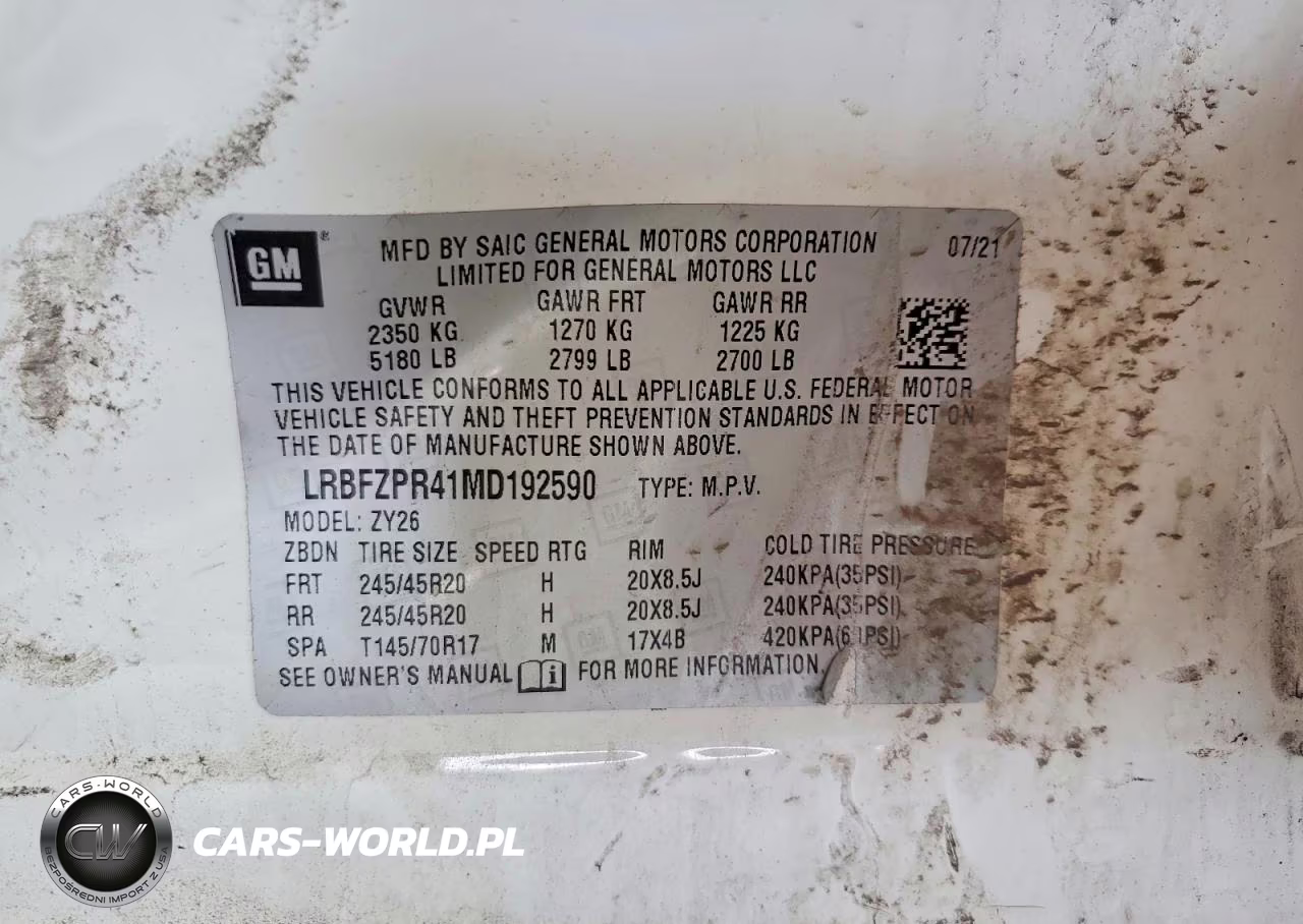 2021 Buick Envision Essence VIN:LRBFZPR41MD192590 - 13