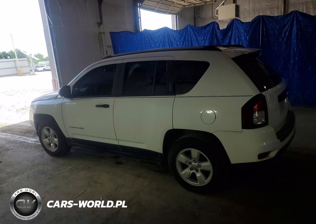 2017 Jeep Compass Sport VIN:1C4NJCBA8HD136617 - 2