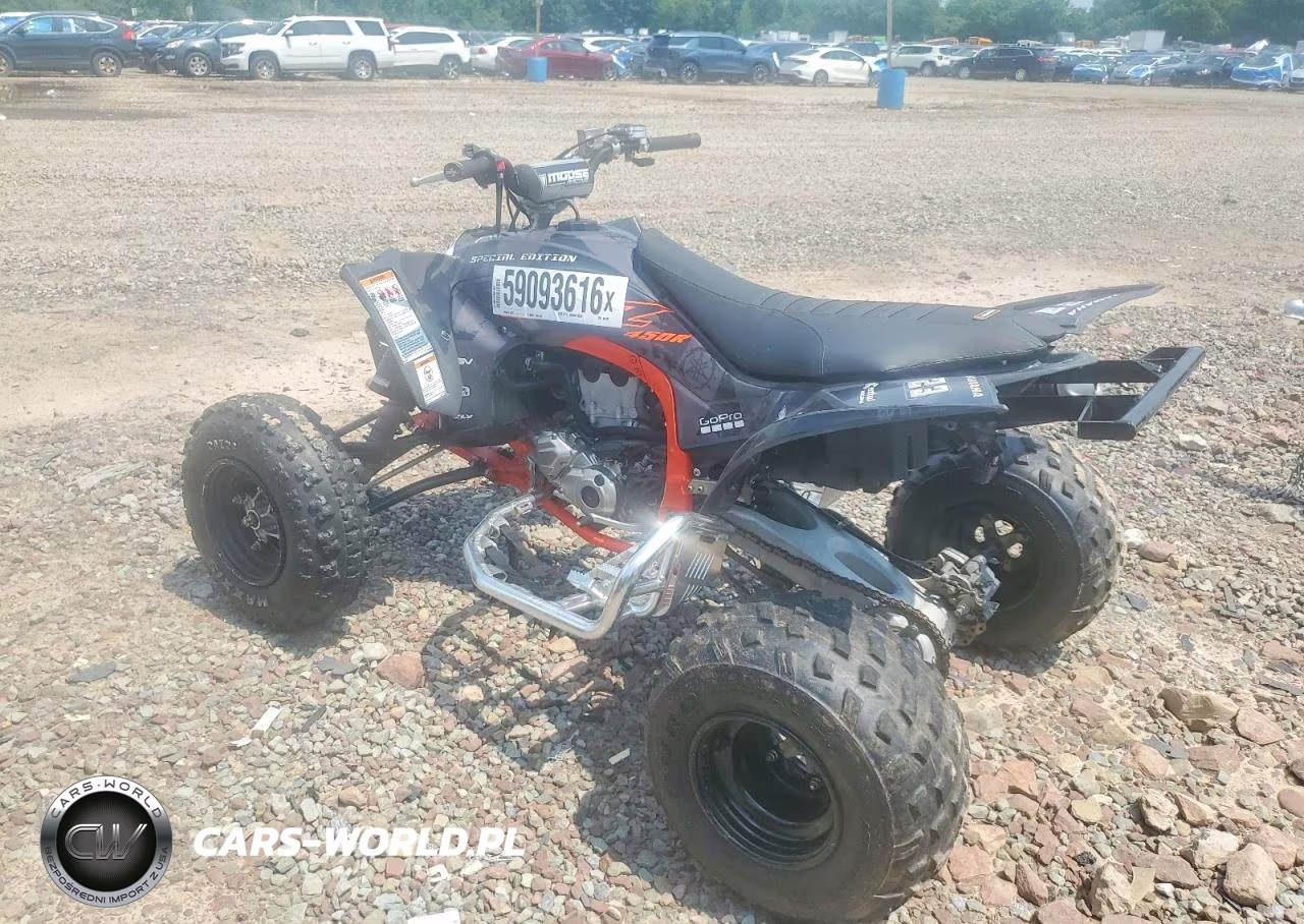 2024 Yamaha Yfz450R Atv VIN:5Y4AJ71E1PA104433 - 3