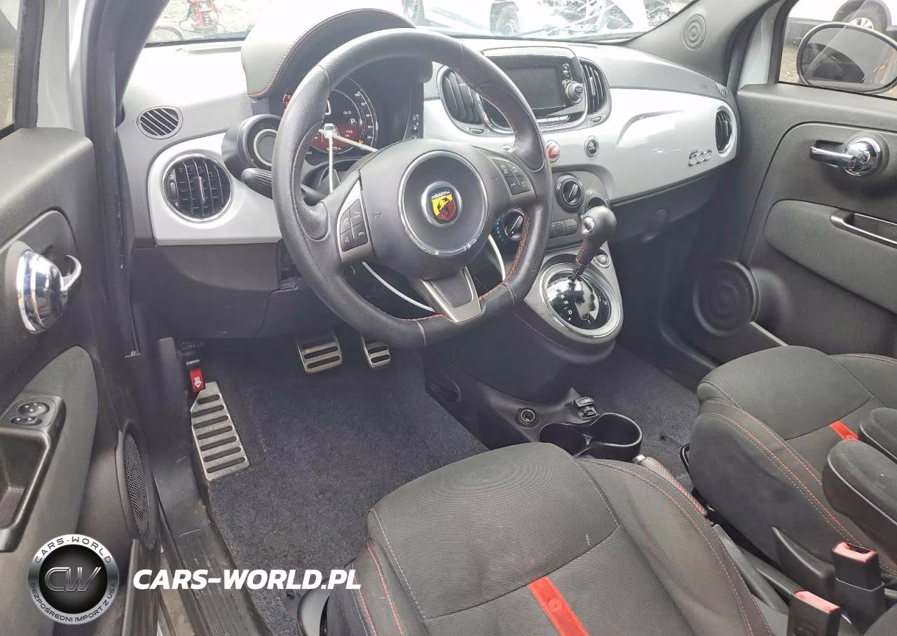 2017 Fiat 500 Abarth VIN:3C3CFFFH1HT547891 - 8