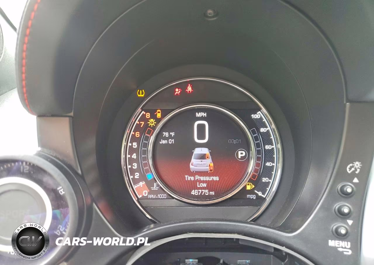 2017 Fiat 500 Abarth VIN:3C3CFFFH1HT547891 - 9