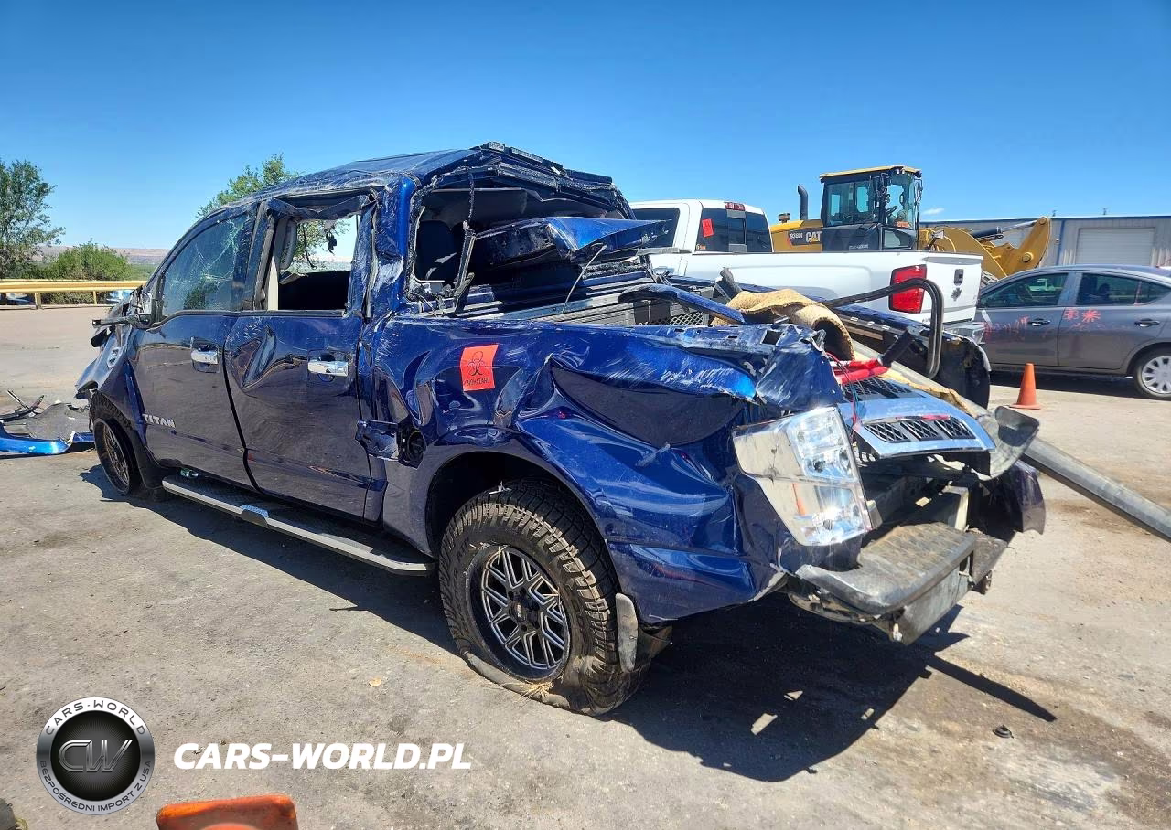 2017 Nissan Titan Sl VIN:1N6AA1E52HN505805 - 2