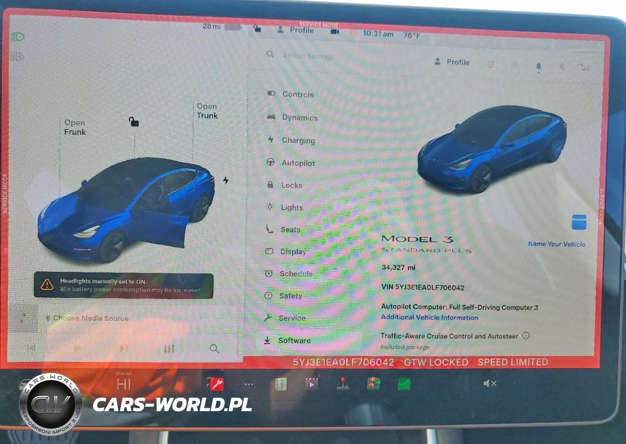 2020 Tesla Model 3 VIN:5YJ3E1EA0LF706042 - 9