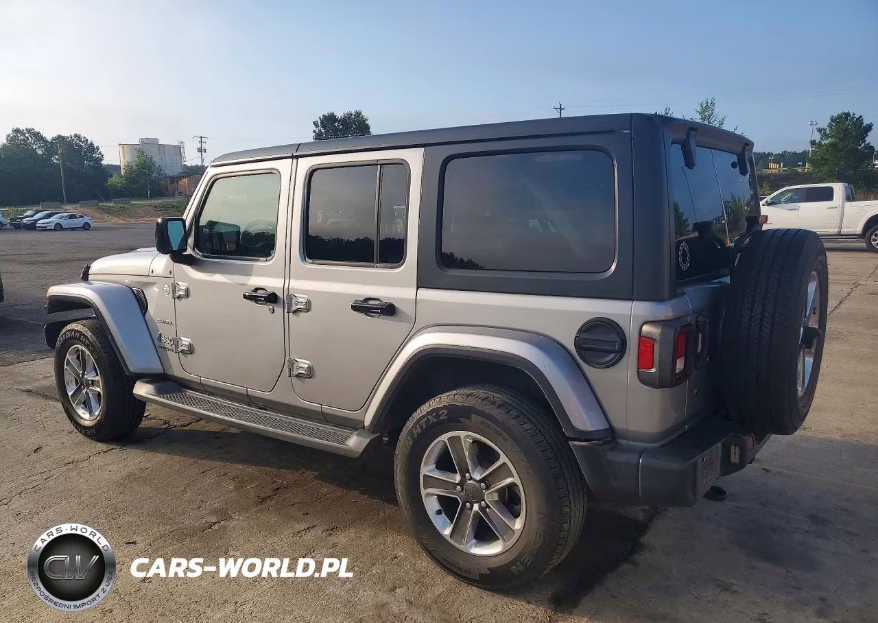2020 Jeep Wrangler Unlimited Sahara VIN:1C4HJXEN6LW204381 - 2