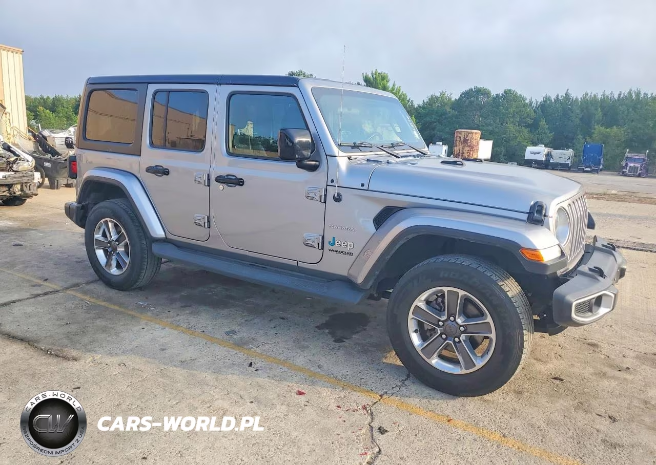 2020 Jeep Wrangler Unlimited Sahara VIN:1C4HJXEN6LW204381 - 4
