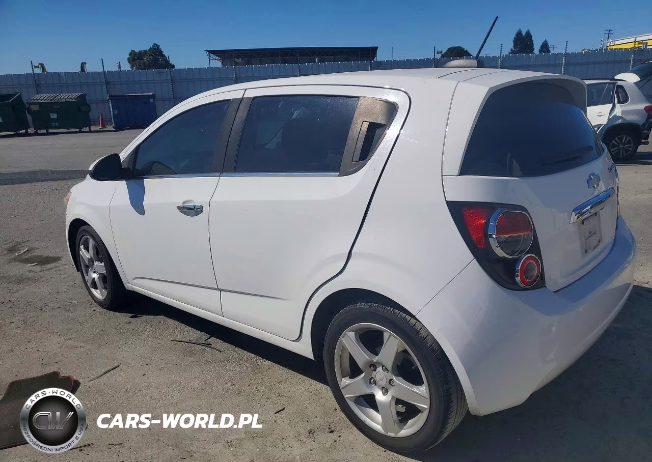 2015 Chevrolet Sonic Ltz VIN:1G1JE6SBXF4120762 - 2