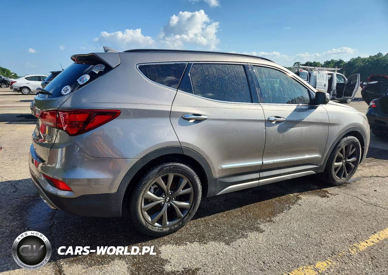 2017 Hyundai Santa Fe Sport 2.0T Ultimate VIN:5XYZW4LA2HG406093 - 3