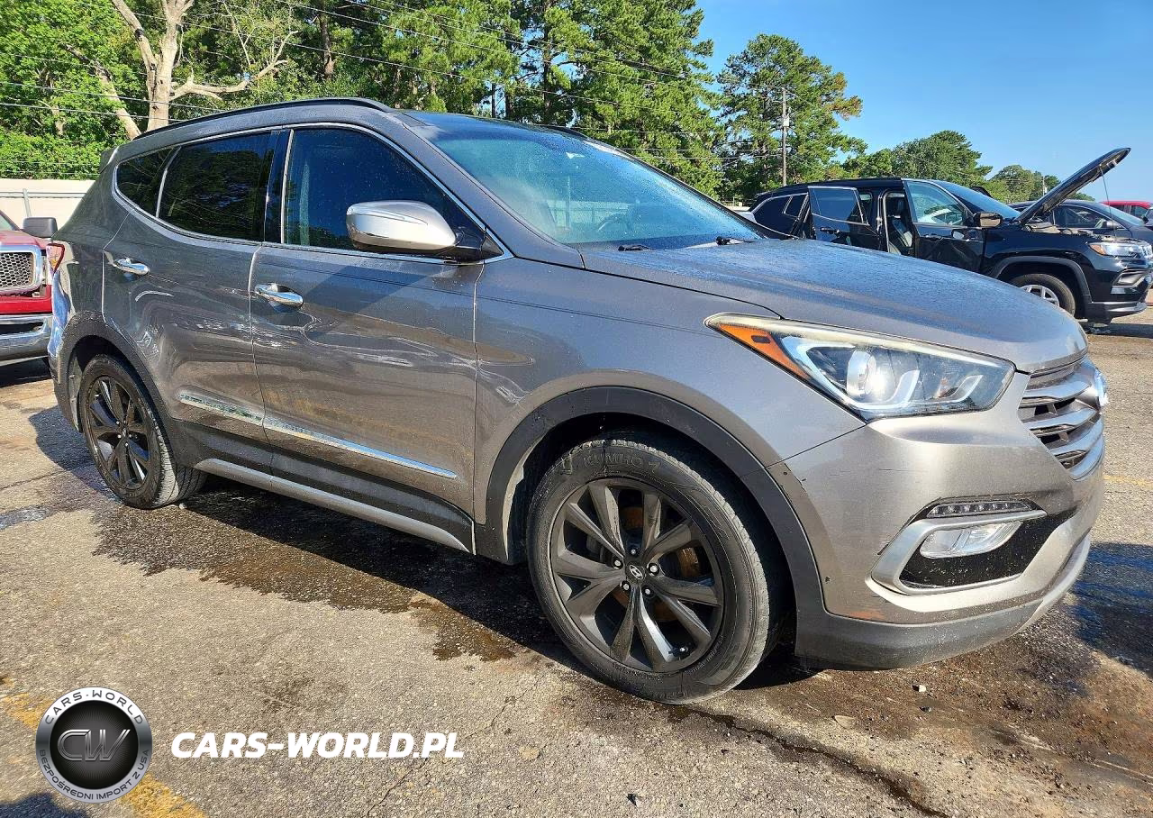 2017 Hyundai Santa Fe Sport 2.0T Ultimate VIN:5XYZW4LA2HG406093 - 4