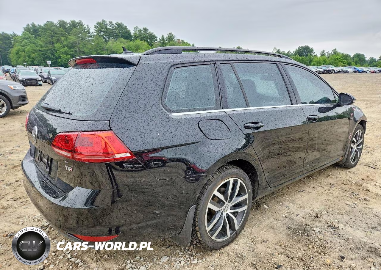 2016 Volkswagen Golf Sportwagen S VIN:3VWC17AU9GM518889 - 3