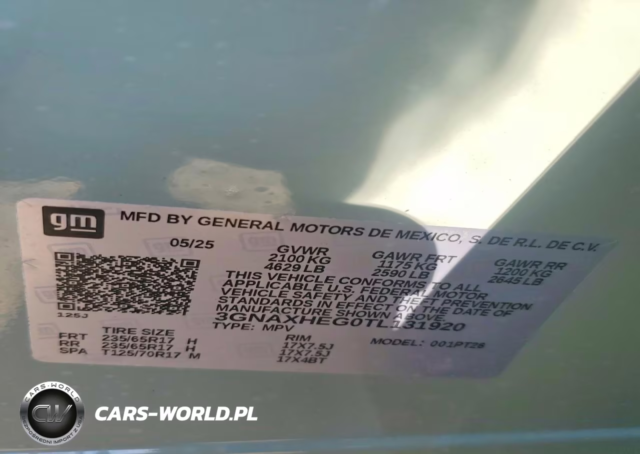 2026 Chevrolet Equinox Lt VIN:3GNAXHEG0TL131920 - 13