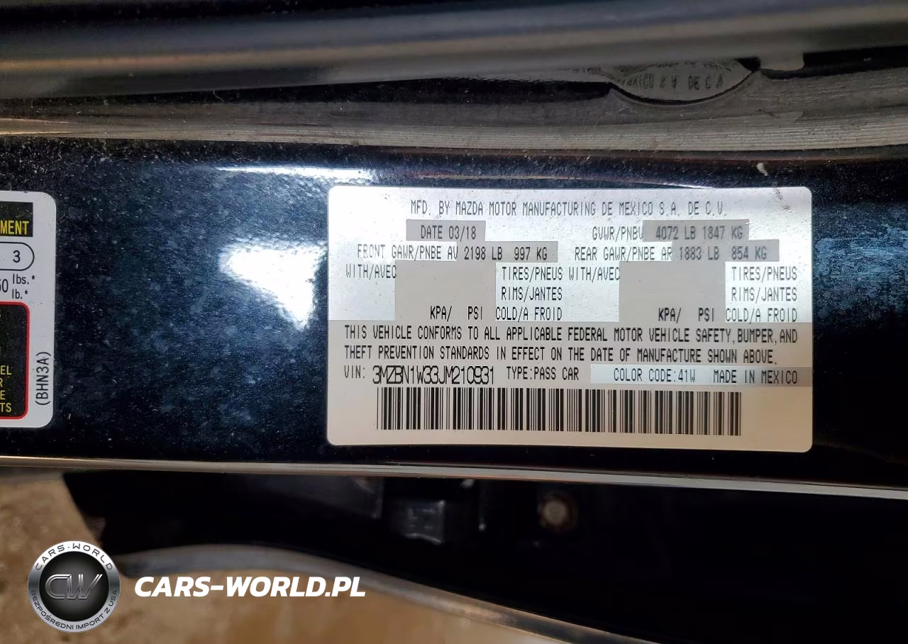 2018 Mazda 3 Grand Touring VIN:3MZBN1W33JM210931 - 13