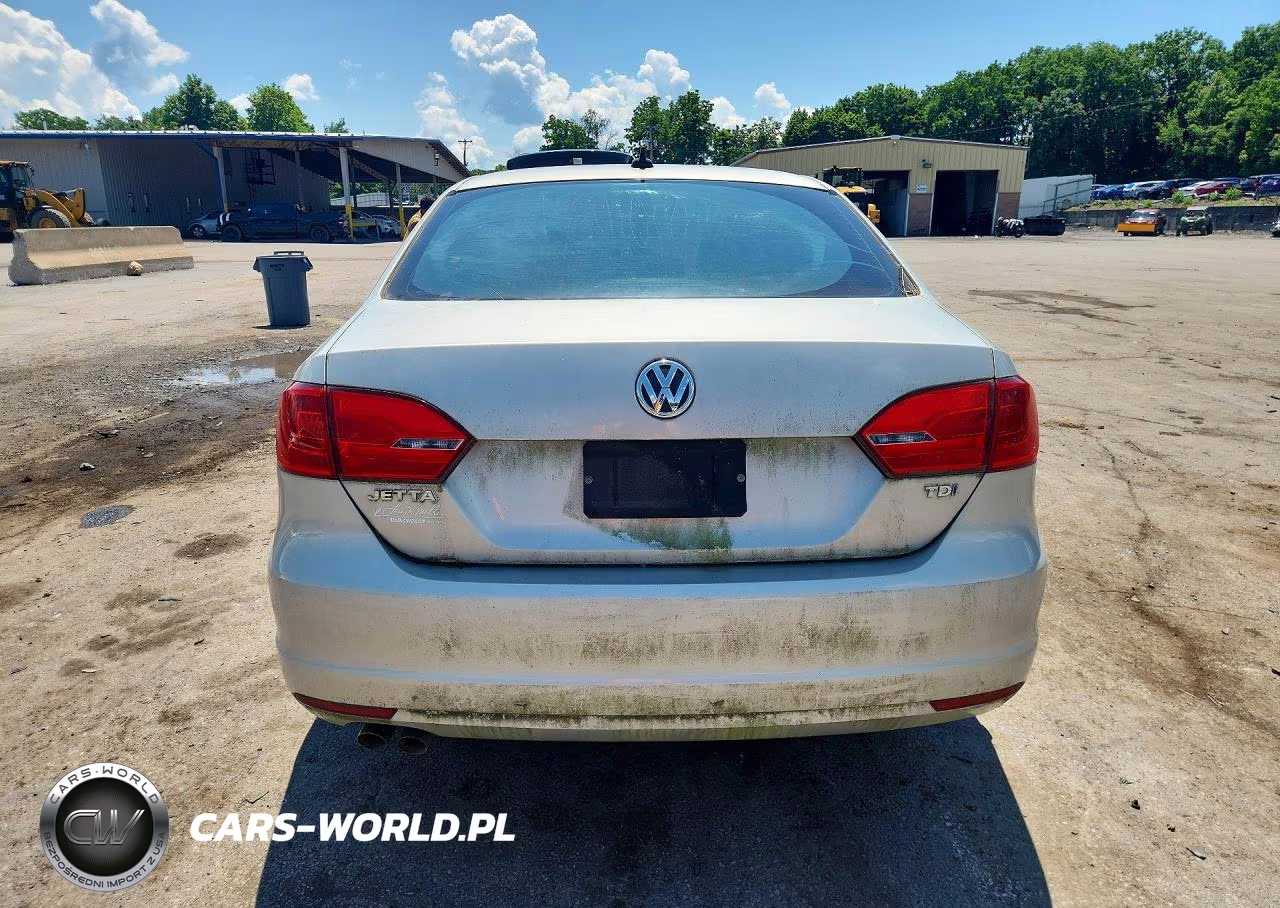 2011 Volkswagen Jetta Tdi VIN:3VWLL7AJ0BM089456 - 6