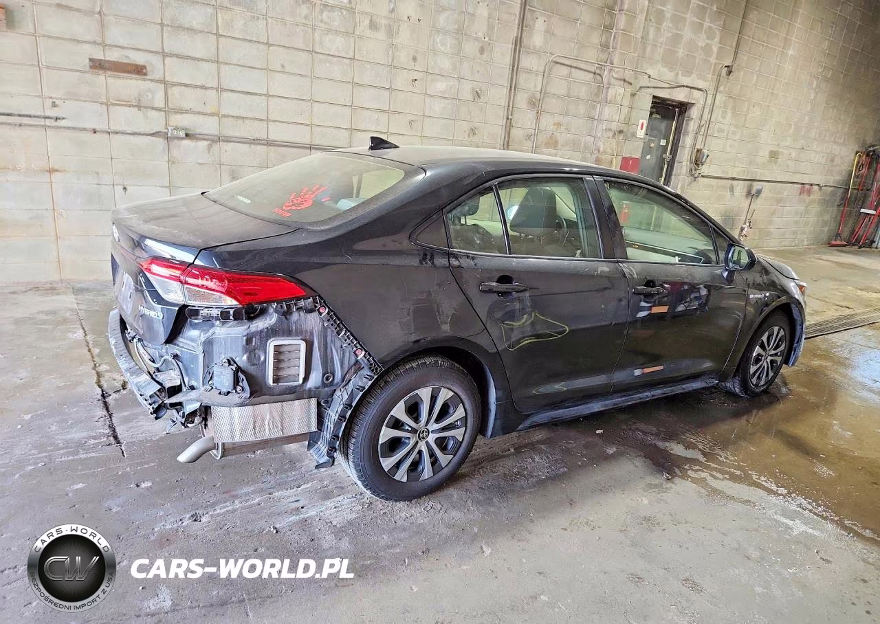 2021 Toyota Corolla Le VIN:JTDEAMDE6MJ006093 - 3