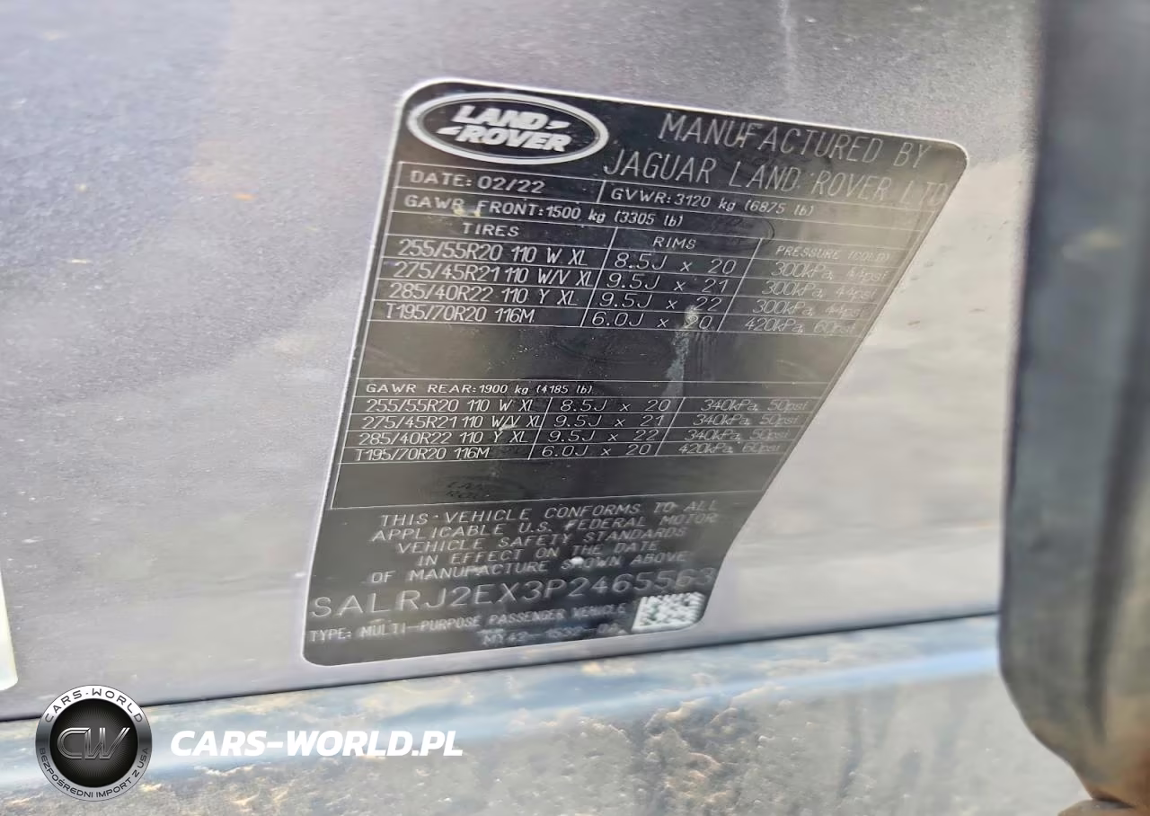 2023 Land Rover Discovery S VIN:SALRJ2EX3P2465563 - 14