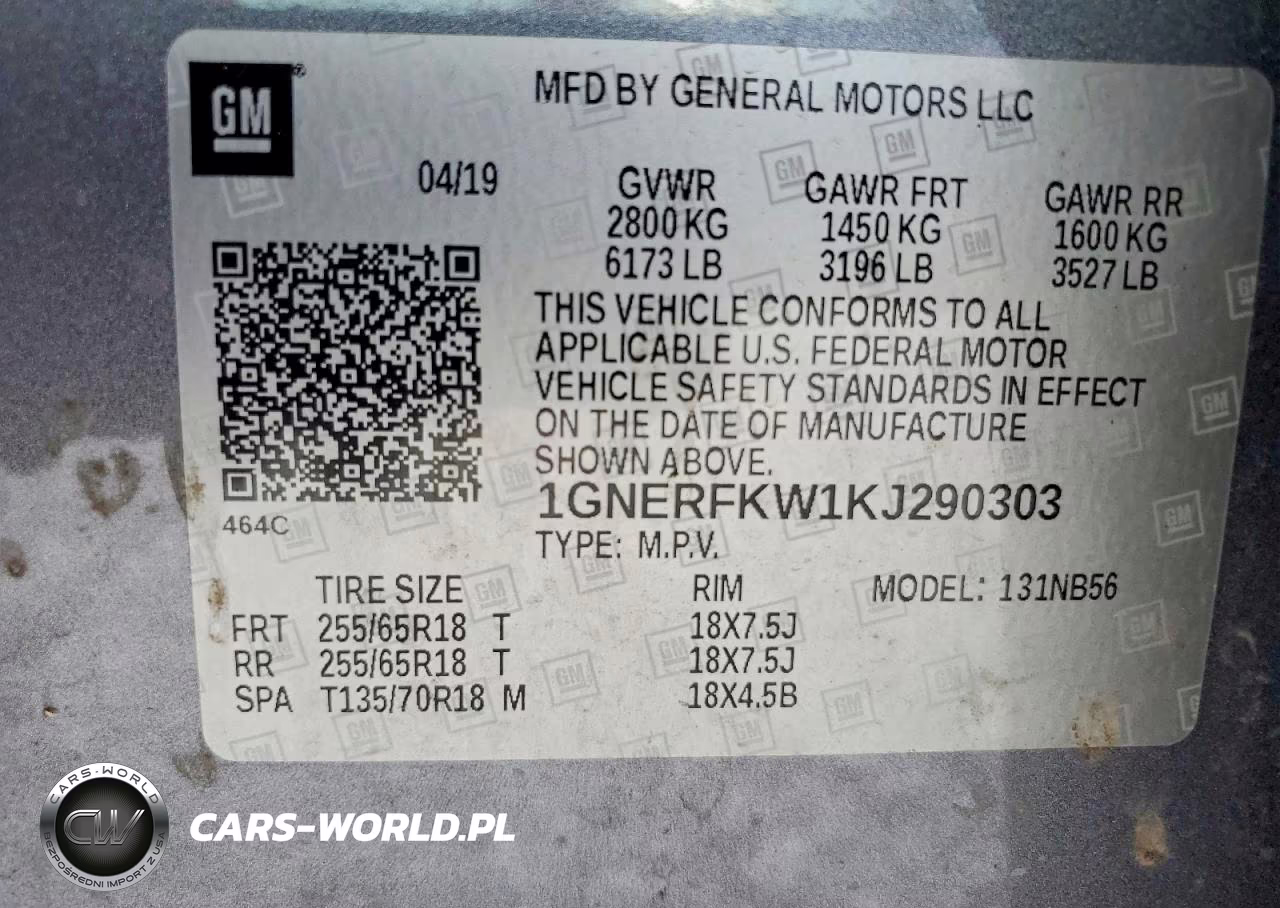 2019 Chevrolet Traverse Ls VIN:1GNERFKW1KJ290303 - 13