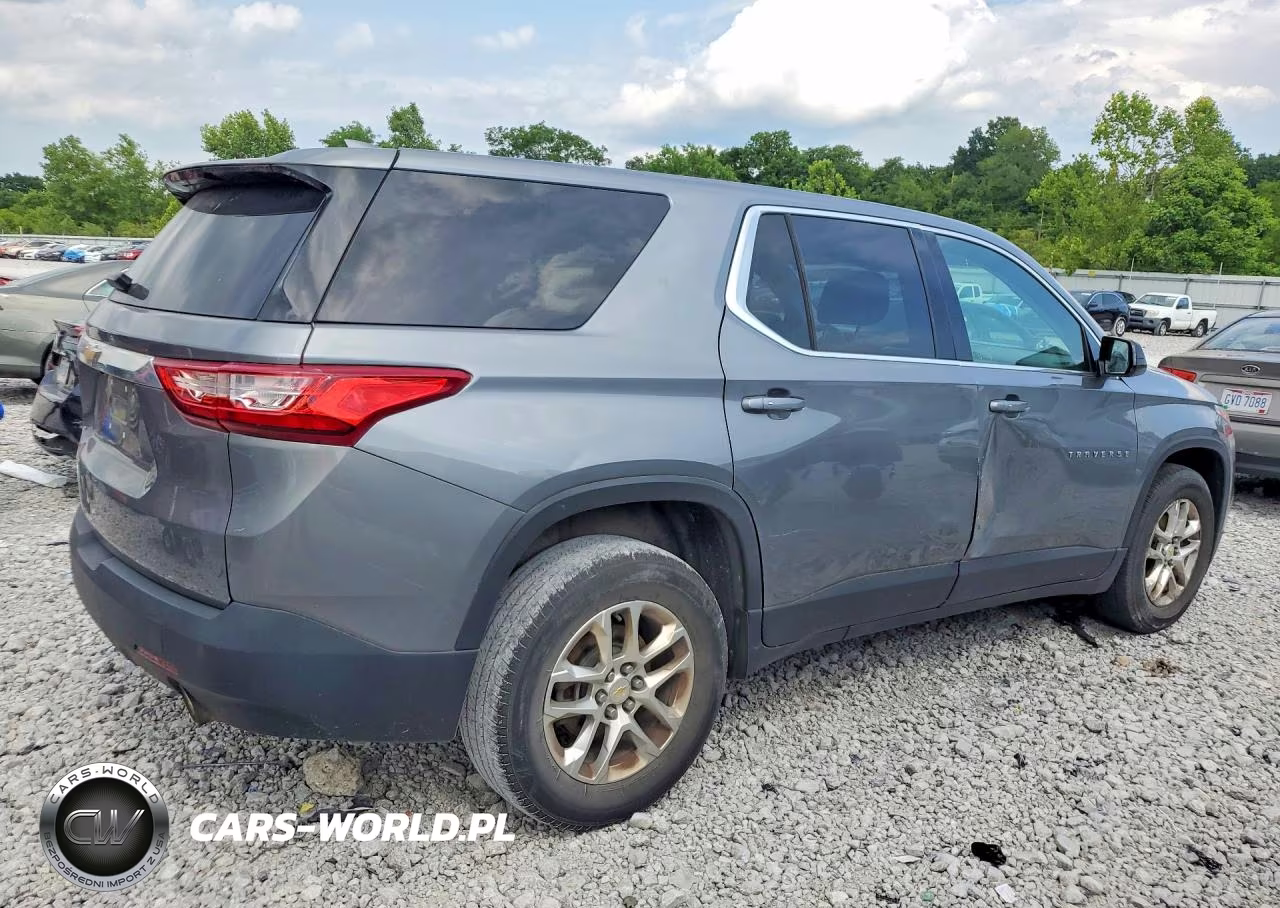 2019 Chevrolet Traverse Ls VIN:1GNERFKW1KJ290303 - 3