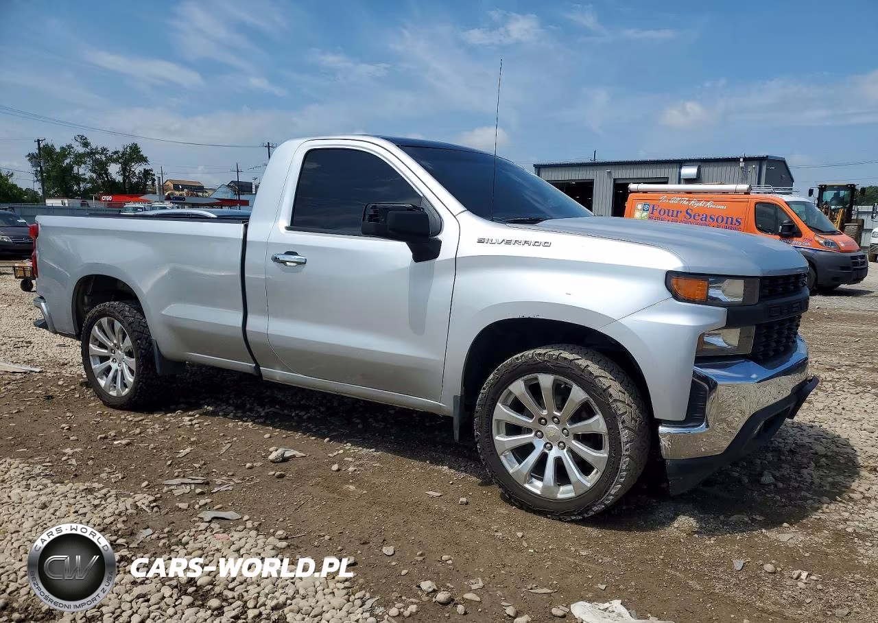 2019 CHEVROLET SILVERADO 1500 WORK TRUCK VIN:3GCNWAEH8KG292486 - 4