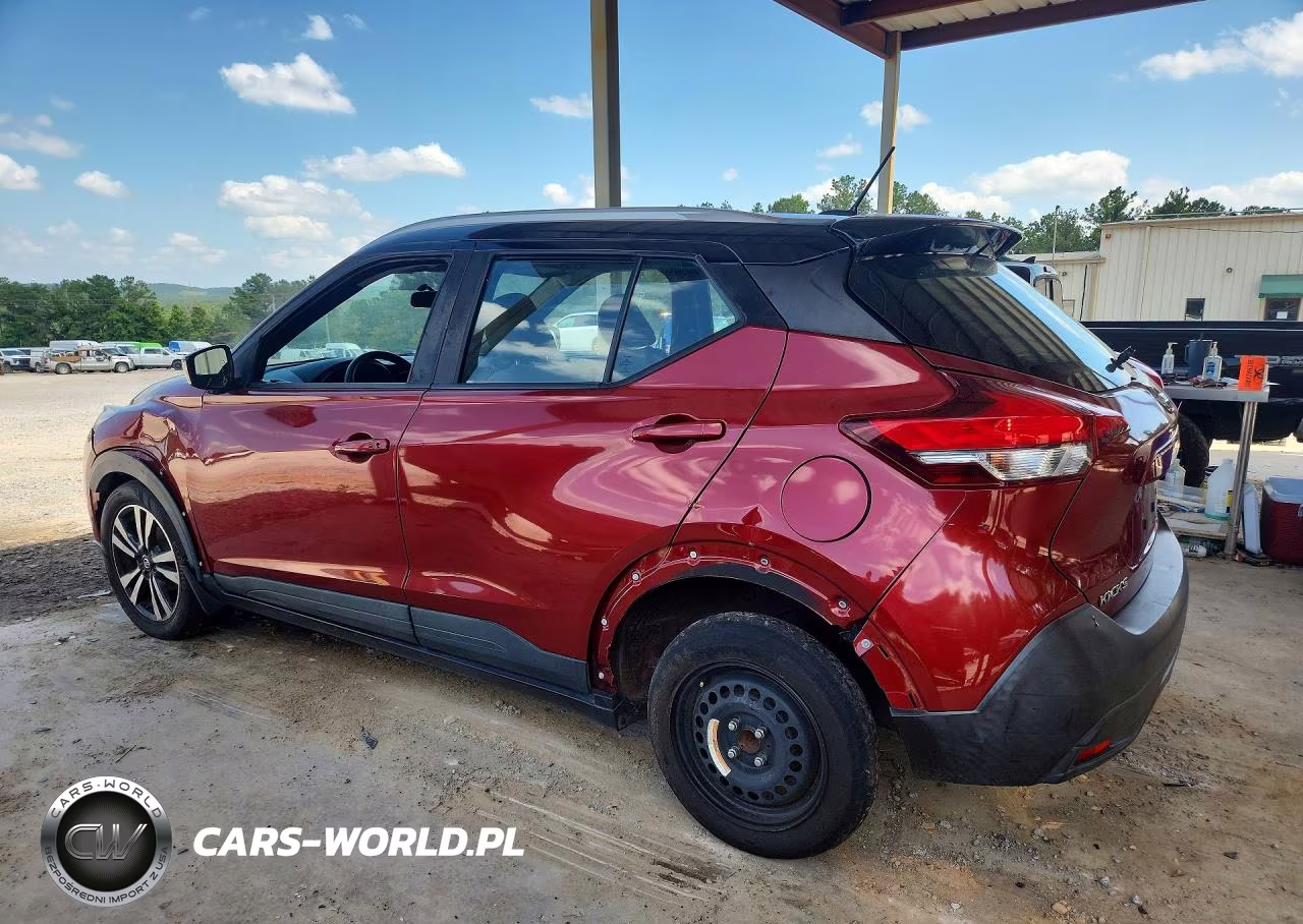 2019 Nissan Kicks Sv VIN:3N1CP5CU9KL565795 - 2