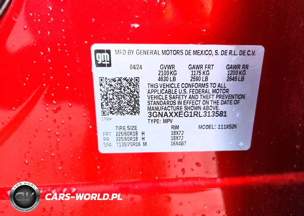 2024 Chevrolet Equinox Premier VIN:3GNAXXEG1RL313581 - 12