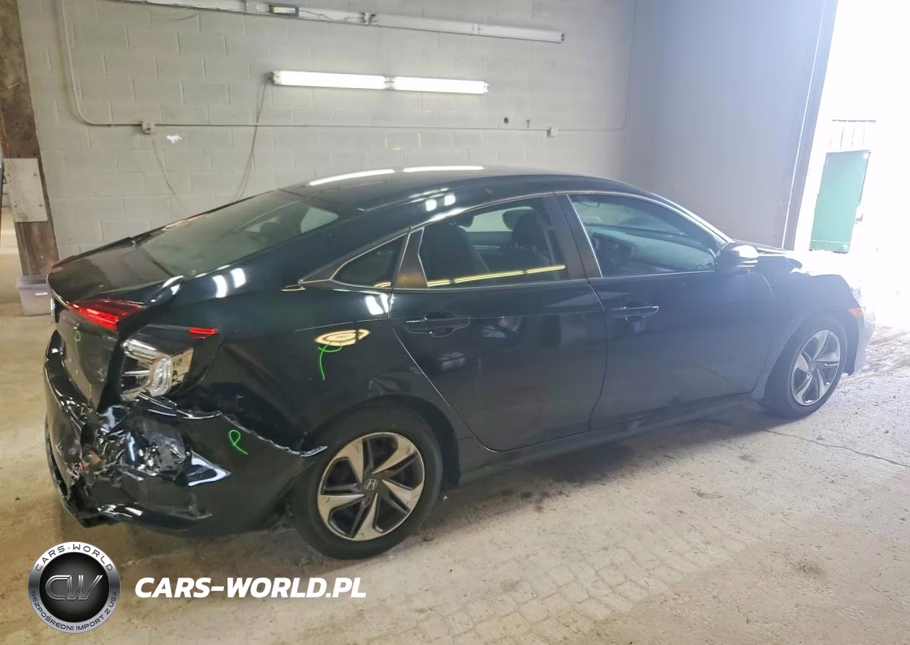 2020 Honda Civic Lx VIN:2HGFC2F69LH558603 - 3