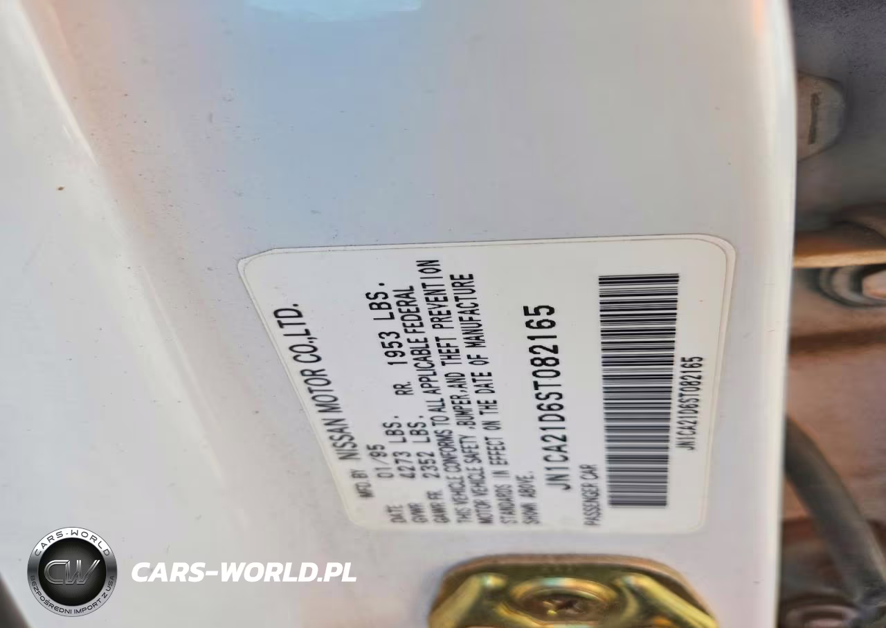 1995 Nissan Maxima Gxe VIN:JN1CA21D6ST082165 - 12