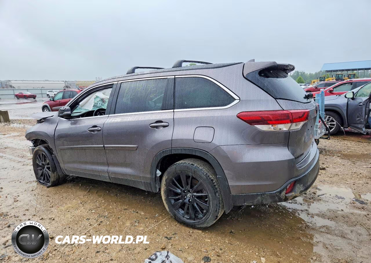 2019 Toyota Highlander Se VIN:5TDJZRFH9KS607073 - 2