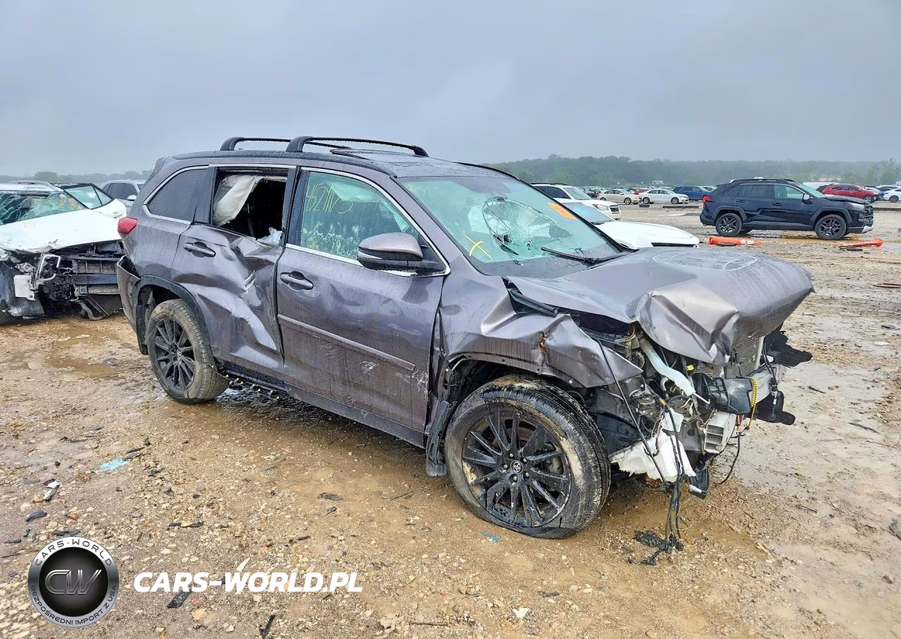 2019 Toyota Highlander Se VIN:5TDJZRFH9KS607073 - 4