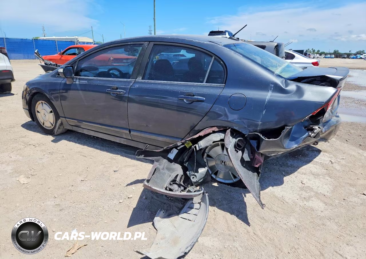 2008 Honda Civic Hybrid VIN:JHMFA36218S004834 - 2