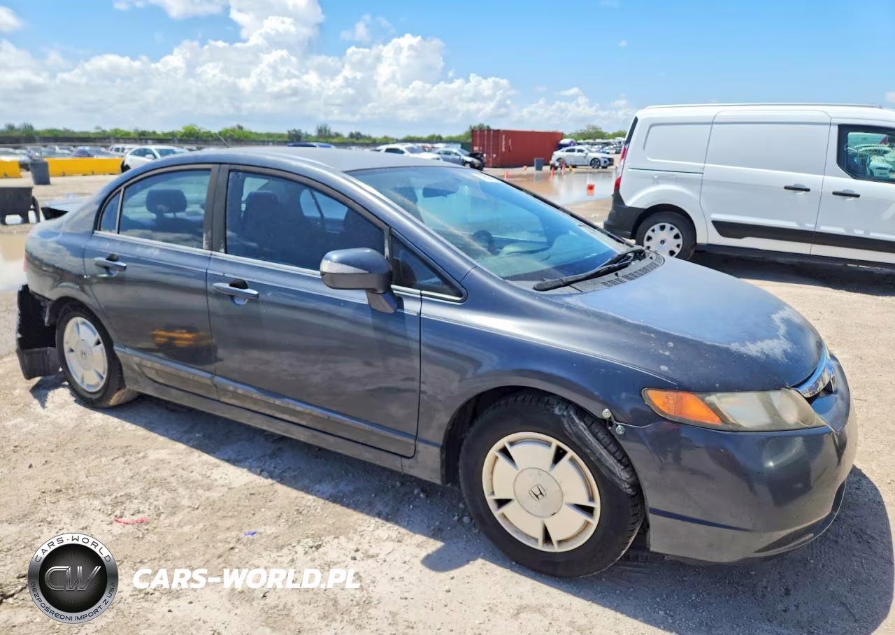 2008 Honda Civic Hybrid VIN:JHMFA36218S004834 - 4