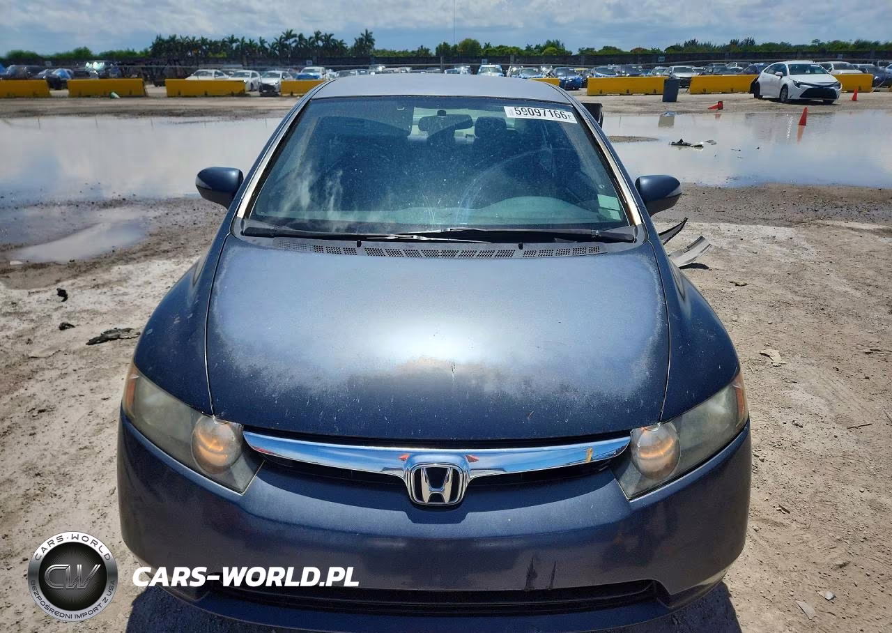 2008 Honda Civic Hybrid VIN:JHMFA36218S004834 - 5