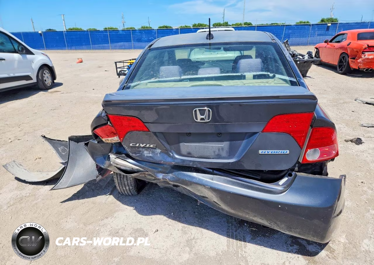 2008 Honda Civic Hybrid VIN:JHMFA36218S004834 - 6
