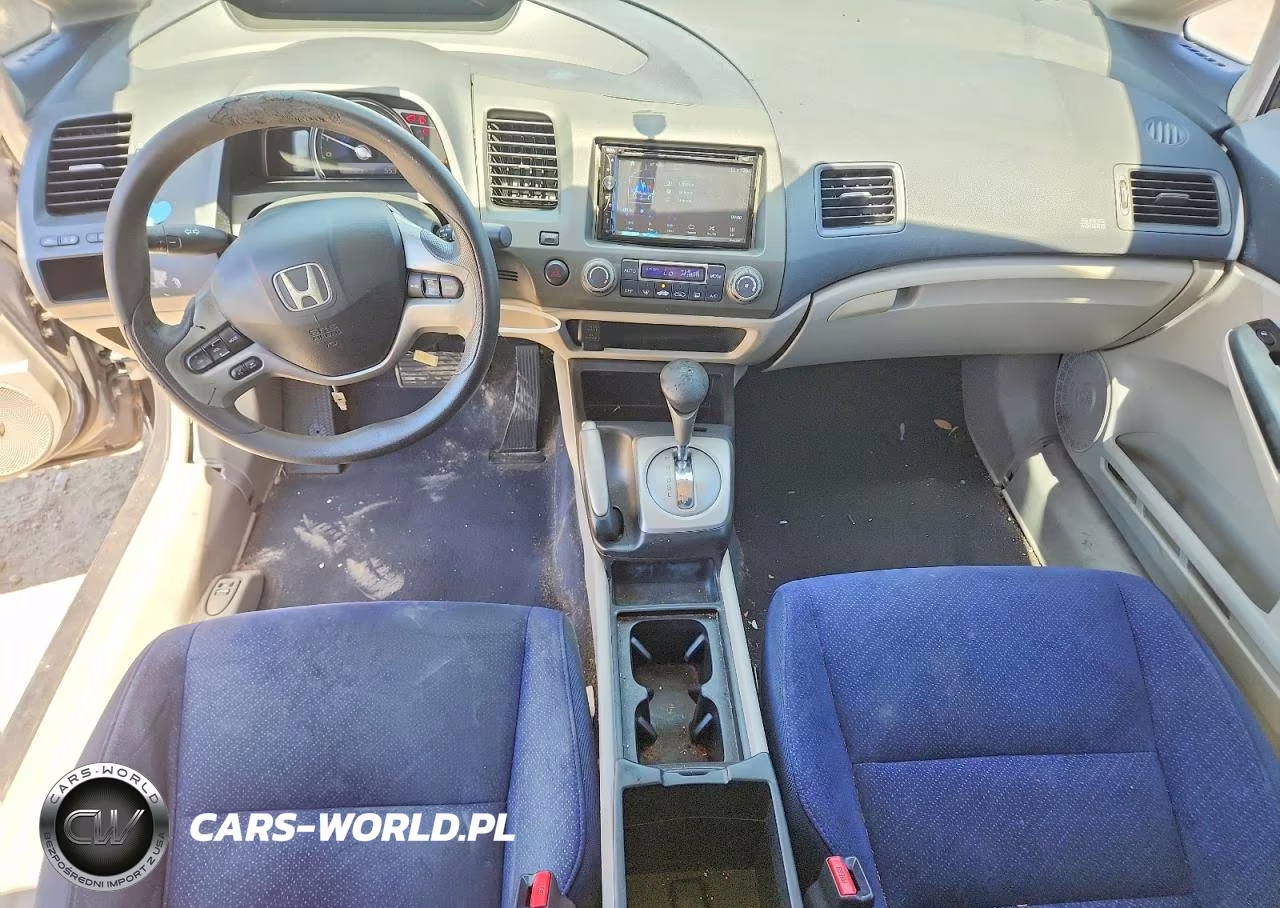2008 Honda Civic Hybrid VIN:JHMFA36218S004834 - 8