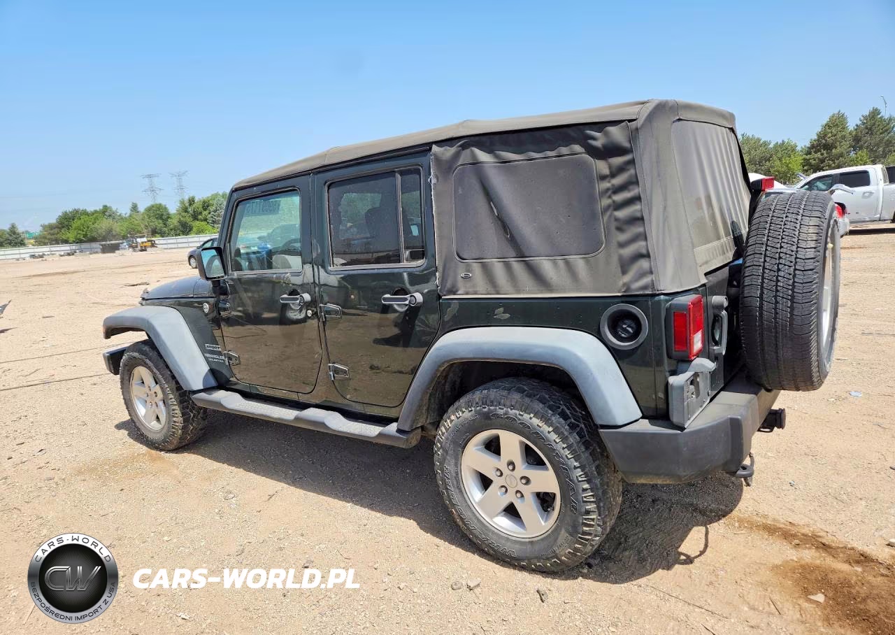 2010 Jeep Wrangler Unlimited Sport VIN:1J4BA3H19AL124878 - 2
