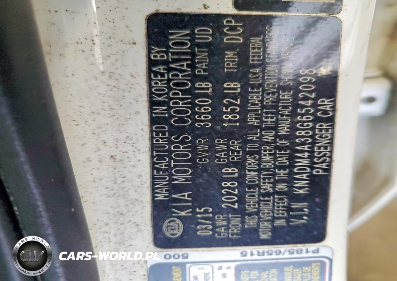 2016 Kia Rio Lx VIN:KNADM4A38G6542098 - 12