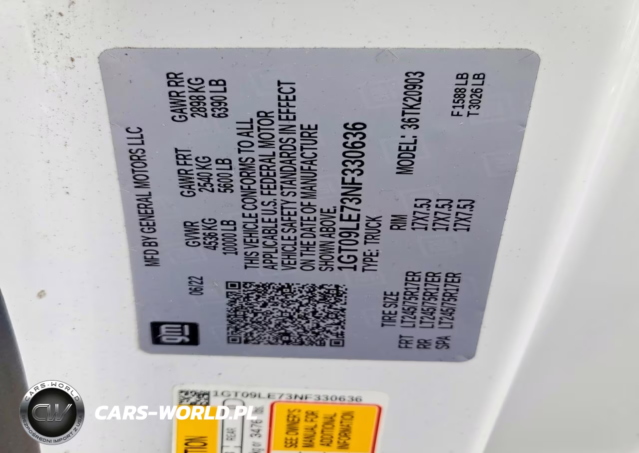 2022 GMC Sierra K2500 Heavy Duty VIN:1GT09LE73NF330636 - 12