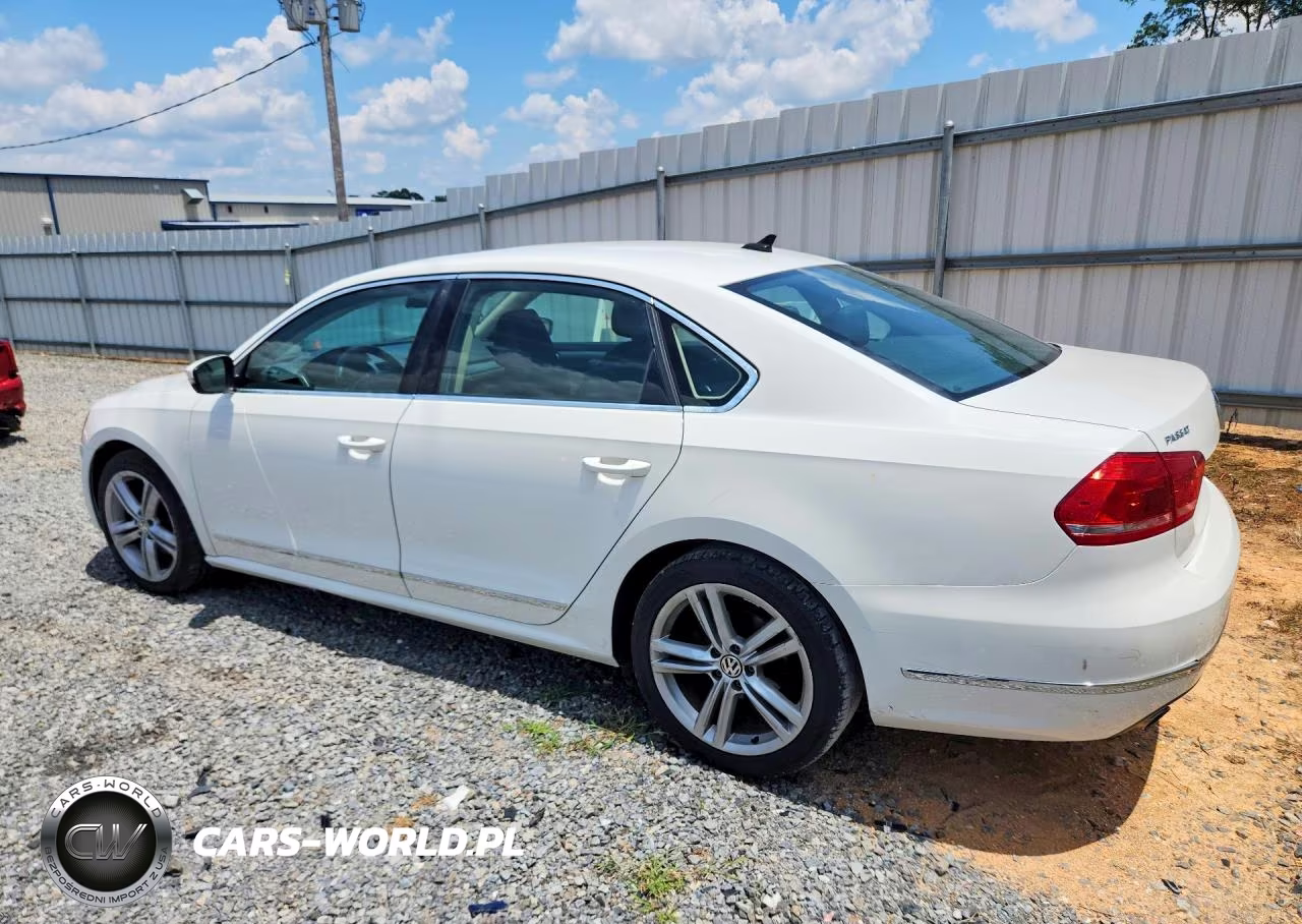 2015 Volkswagen Passat Se VIN:1VWBT7A30FC027060 - 2